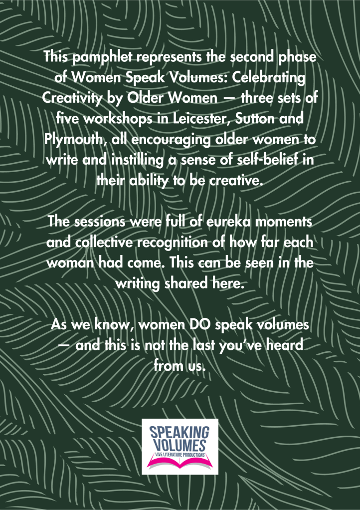 Women Speak Volumes Live 2023-24 – Speaking Volumes